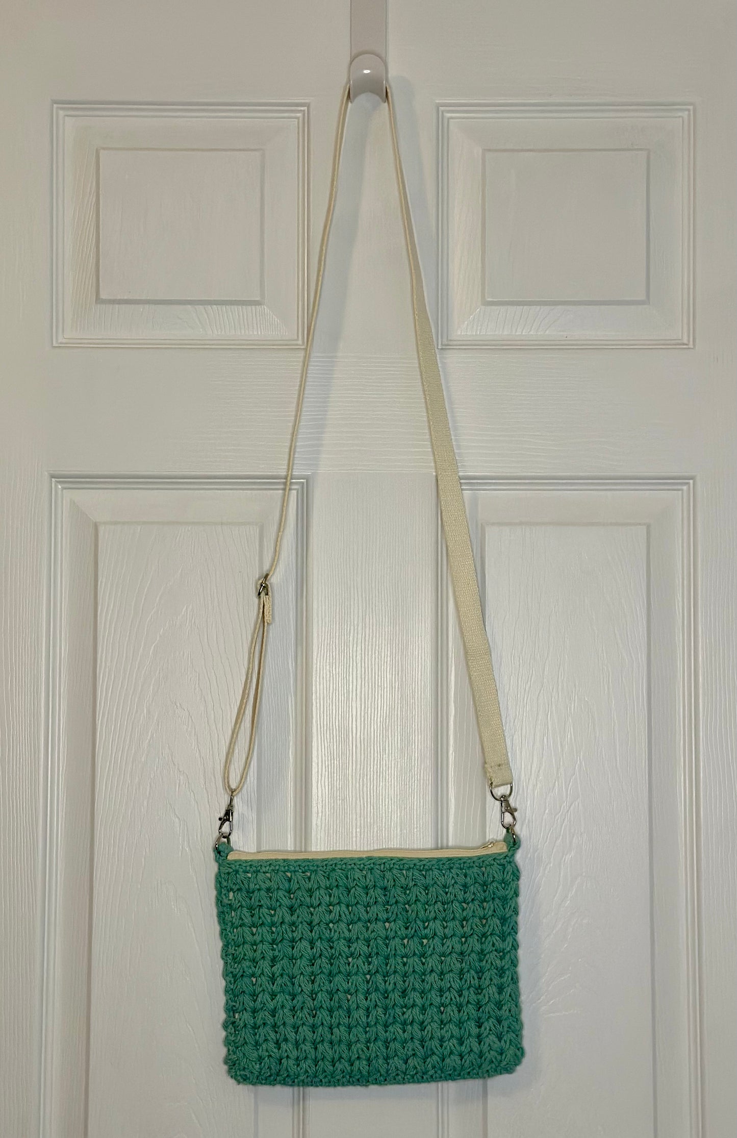 Cotton + Canvas Crochet Purse