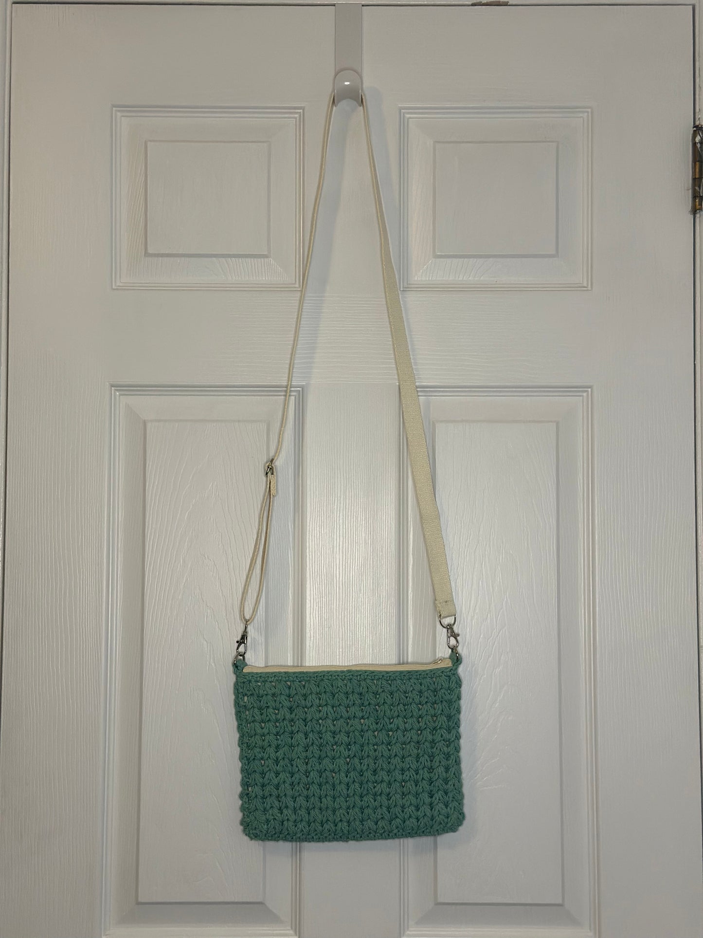 Cotton + Canvas Crochet Purse