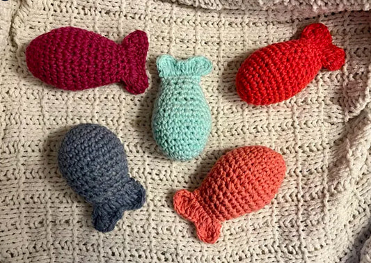 Crochet Cat Toy