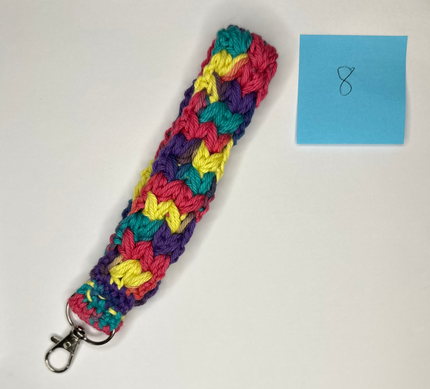 Crochet Keychain Wristlet