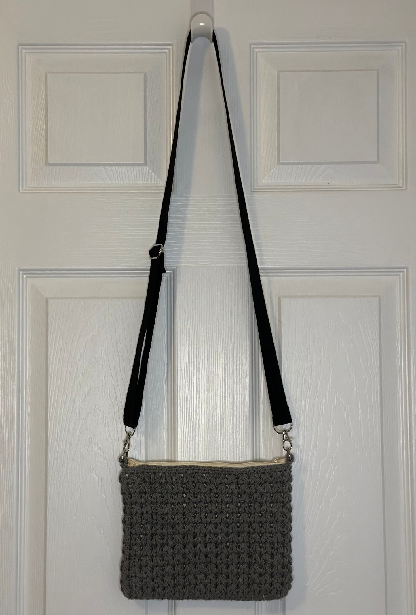 Cotton + Canvas Crochet Purse