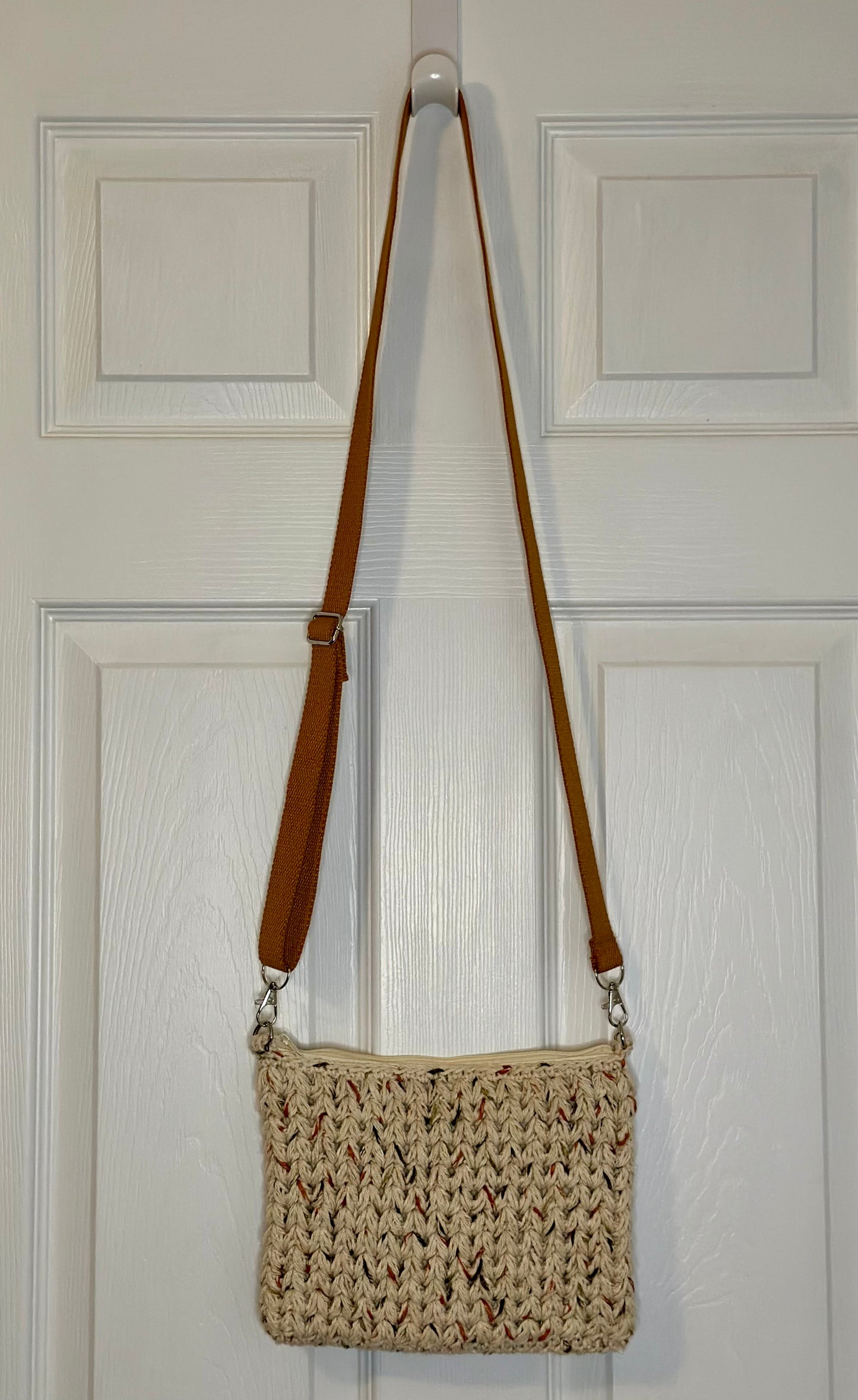 Cotton + Canvas Crochet Purse